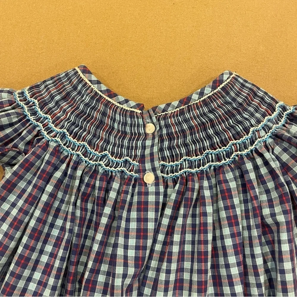 Petite Palace Girl’s Smocked Crab Dress Size 4T